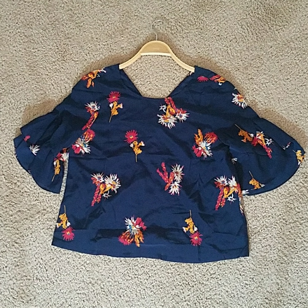 Madewell Silk Top